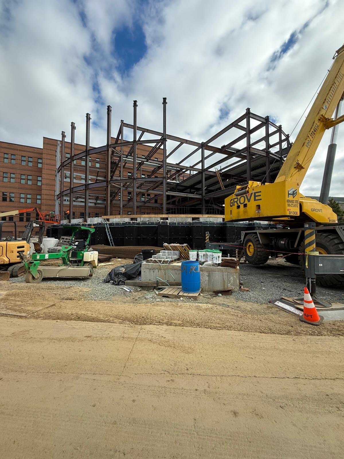 Structural steel project — A&W Welding NC